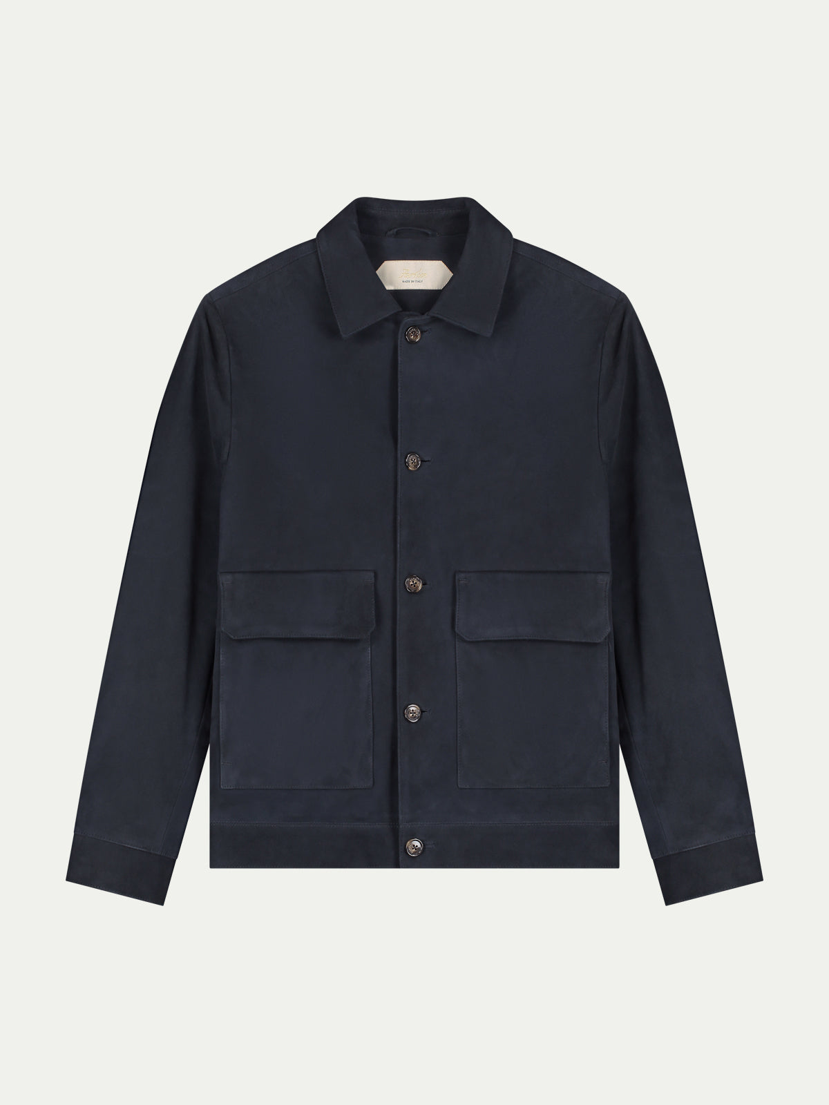 Navy Suede Jacket