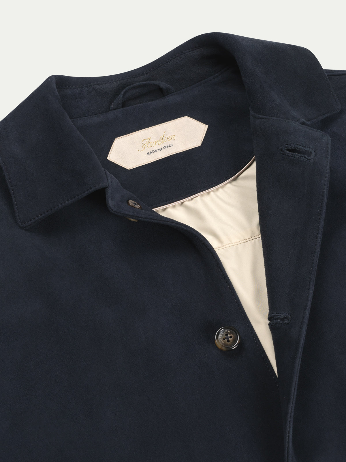 Aurélien | Navy Suede Jacket