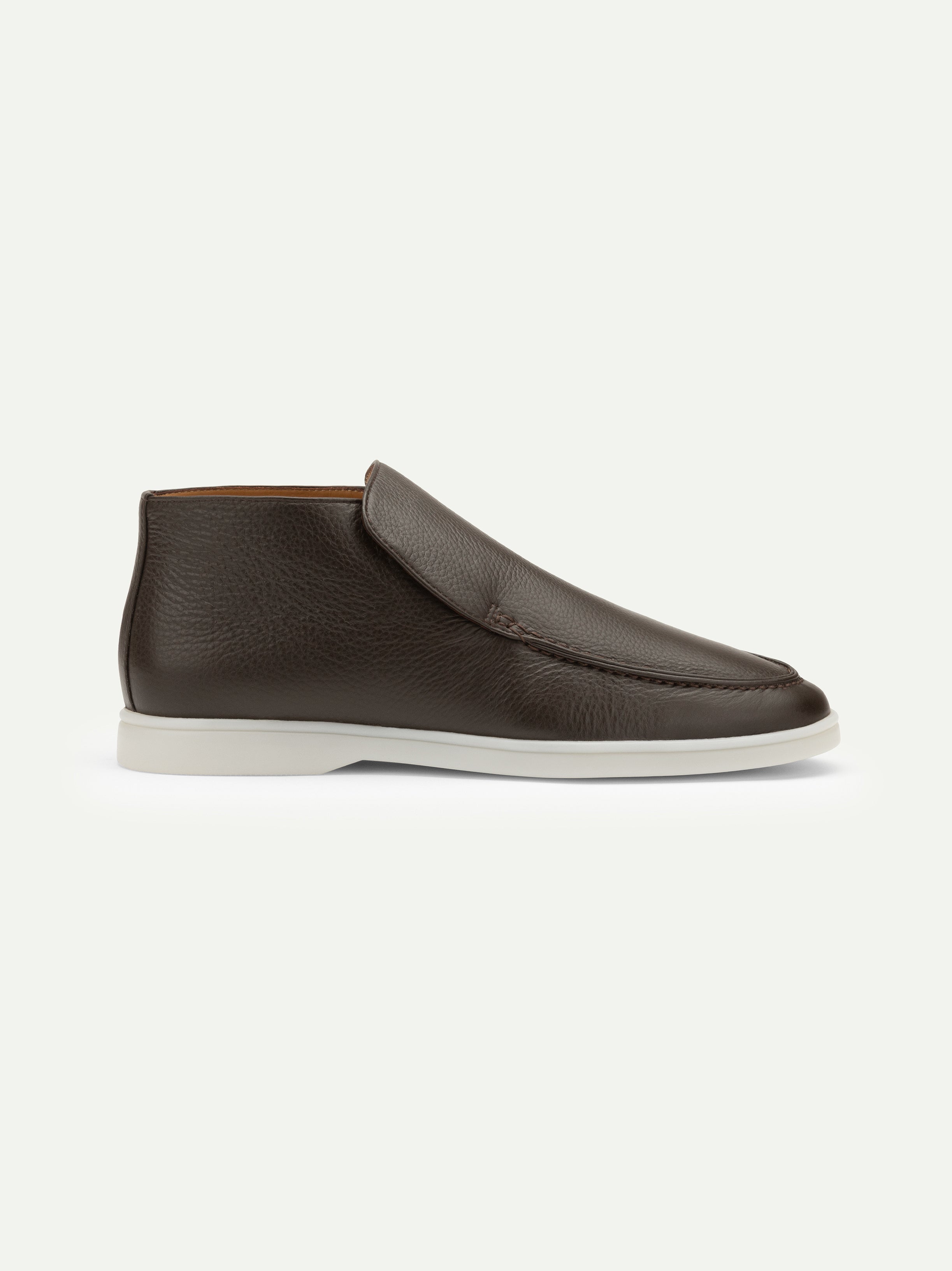 Aurélien | Brown Grain Leather City Loafer