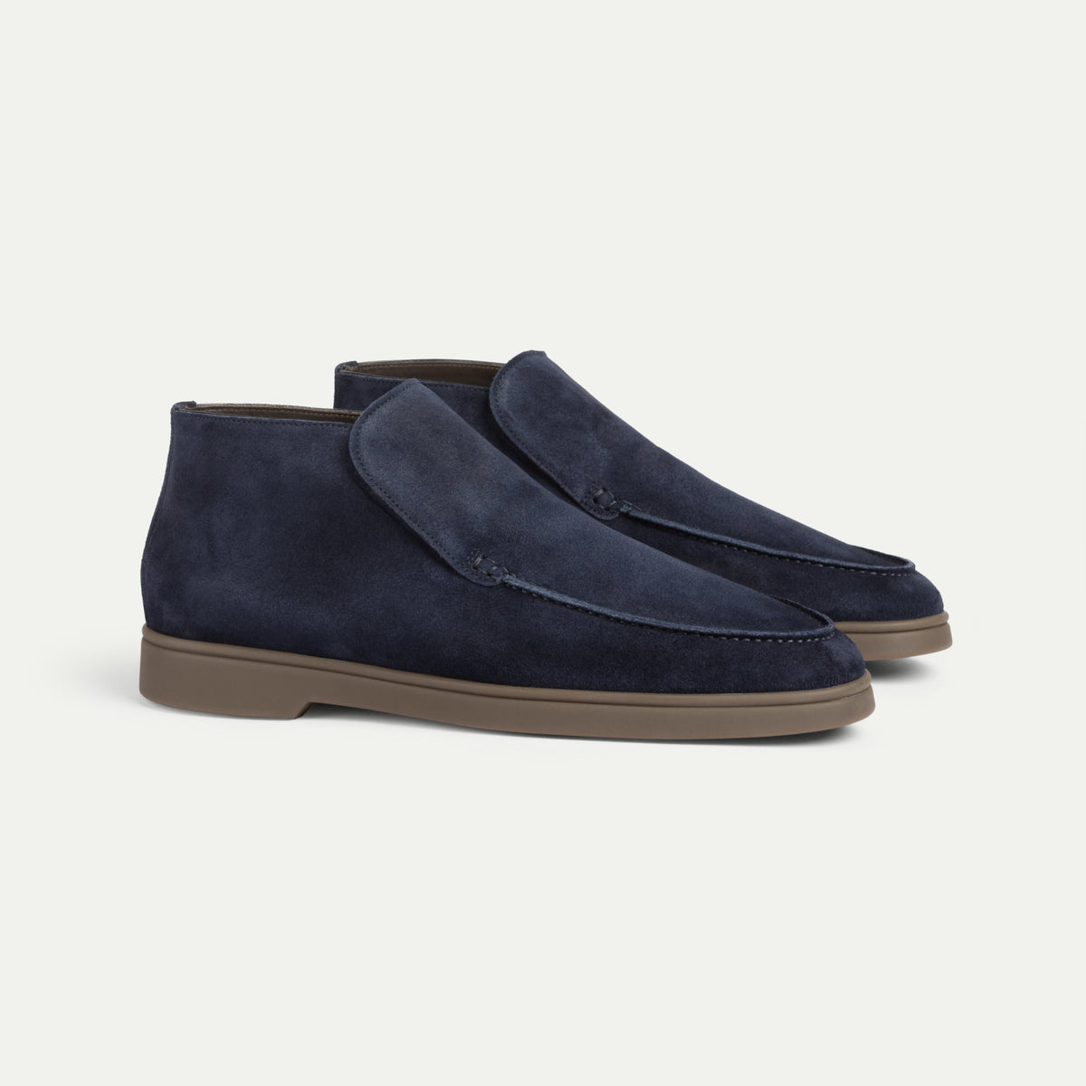 Aurélien | Navy Suede Winter City Loafer