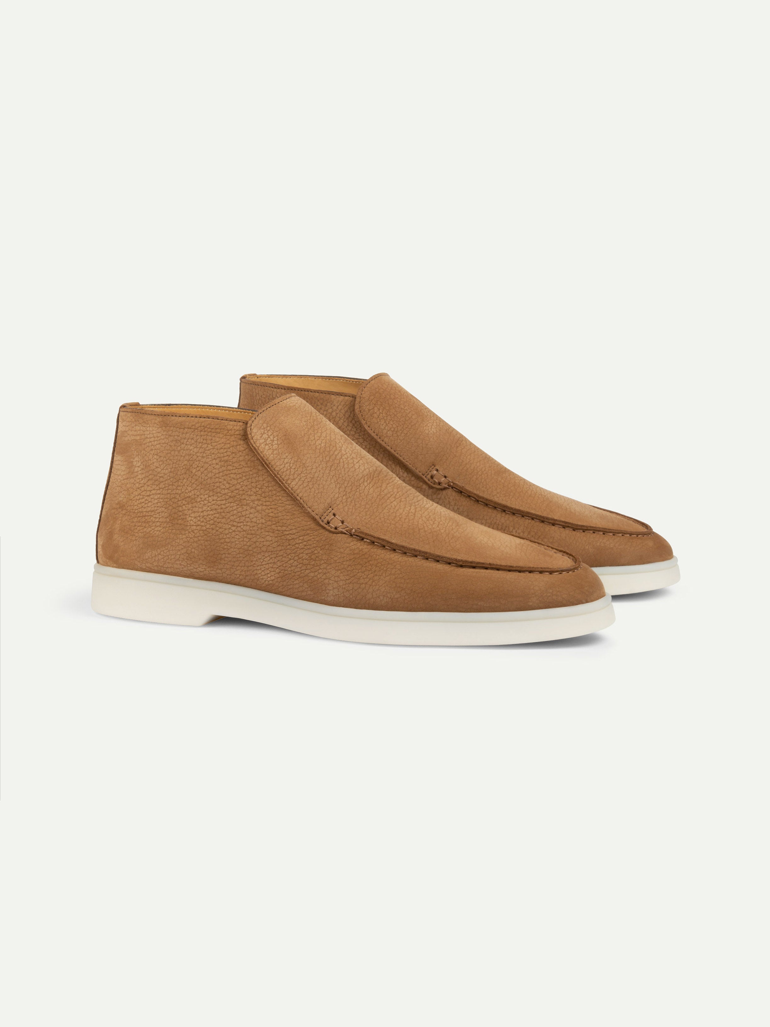 Aurélien | Caramel Nubuck Winter City Loafer
