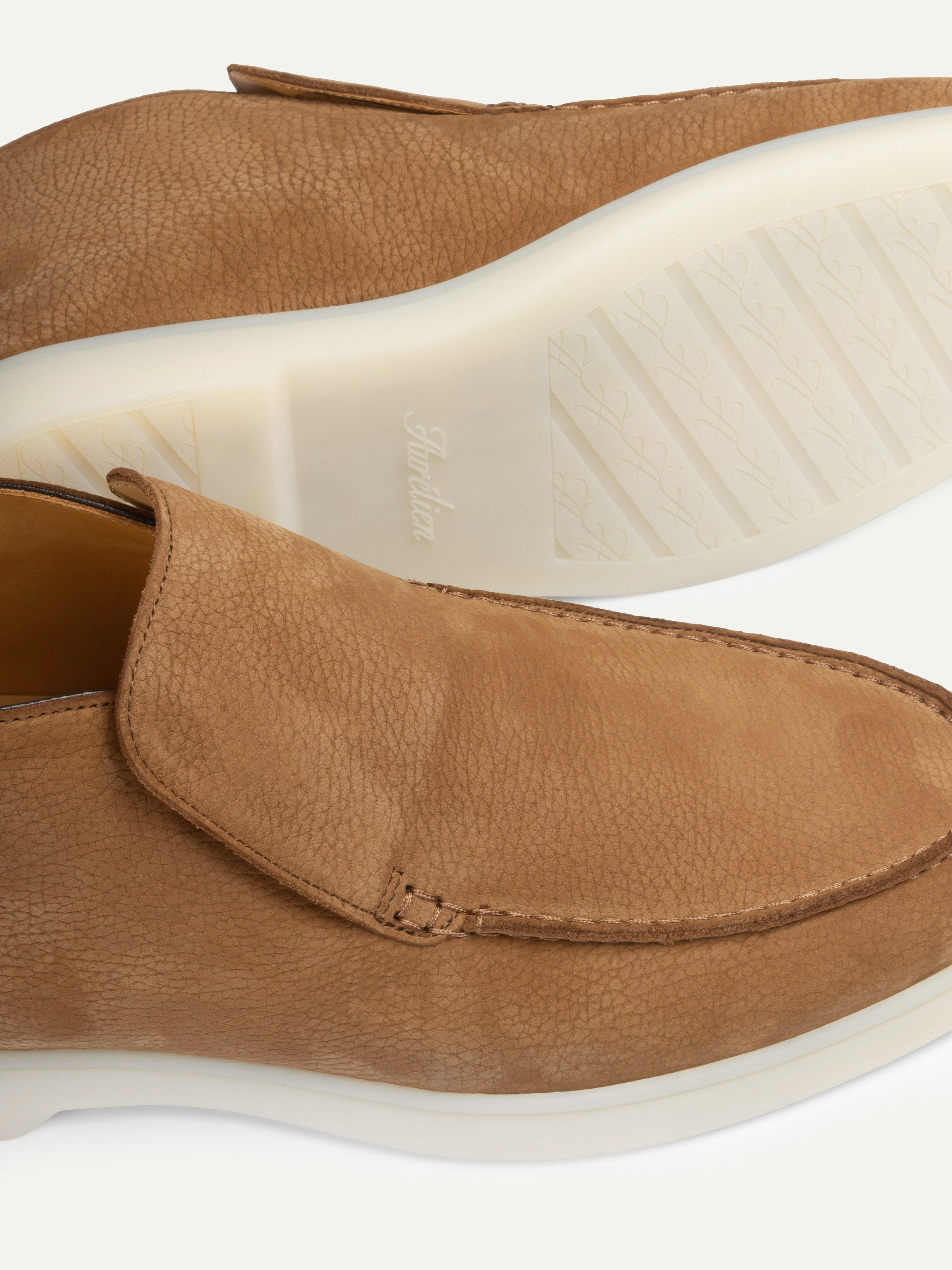 Aurélien | Caramel Nubuck Winter City Loafer