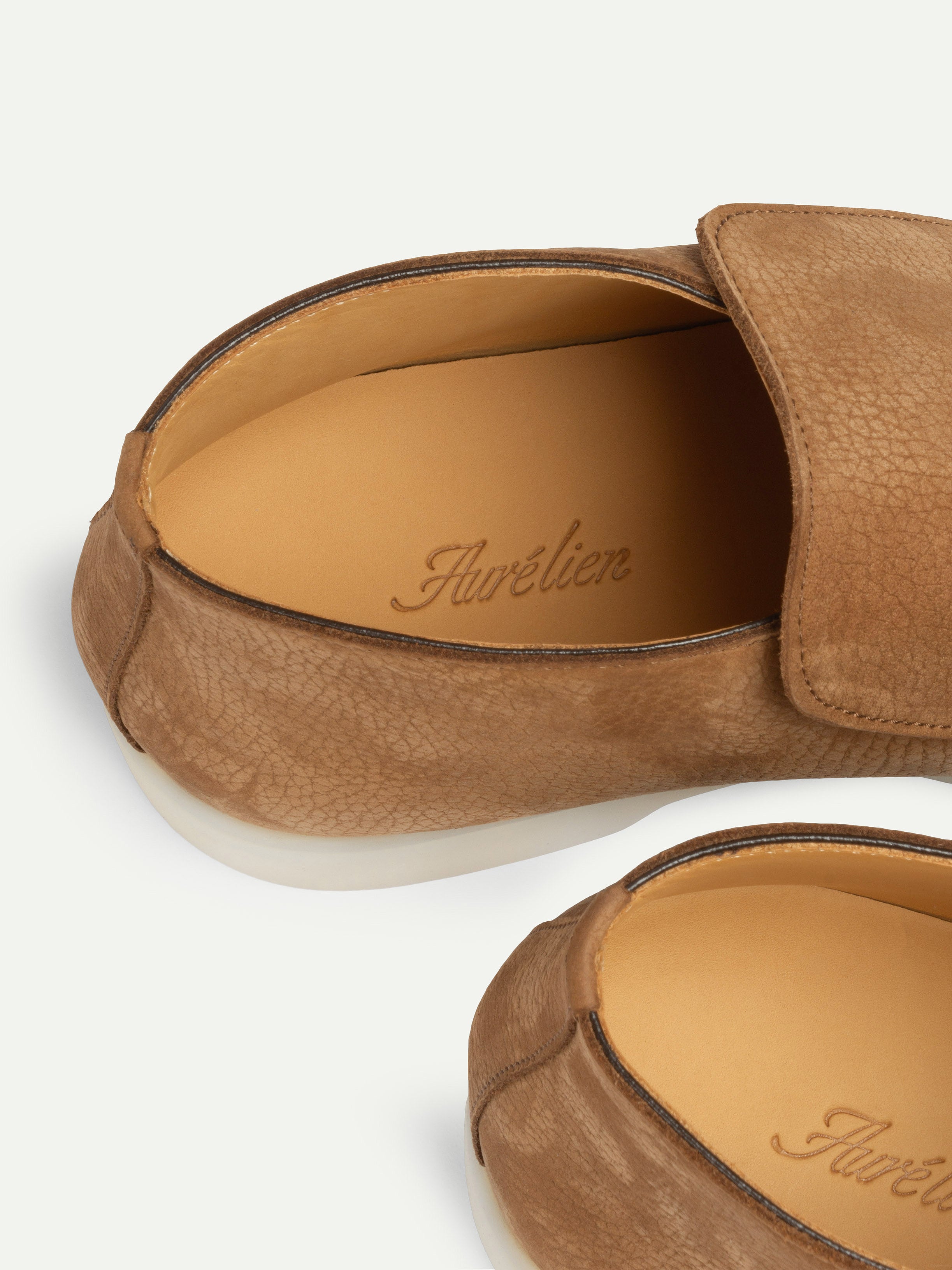 Aurélien | Caramel Nubuck Winter City Loafer