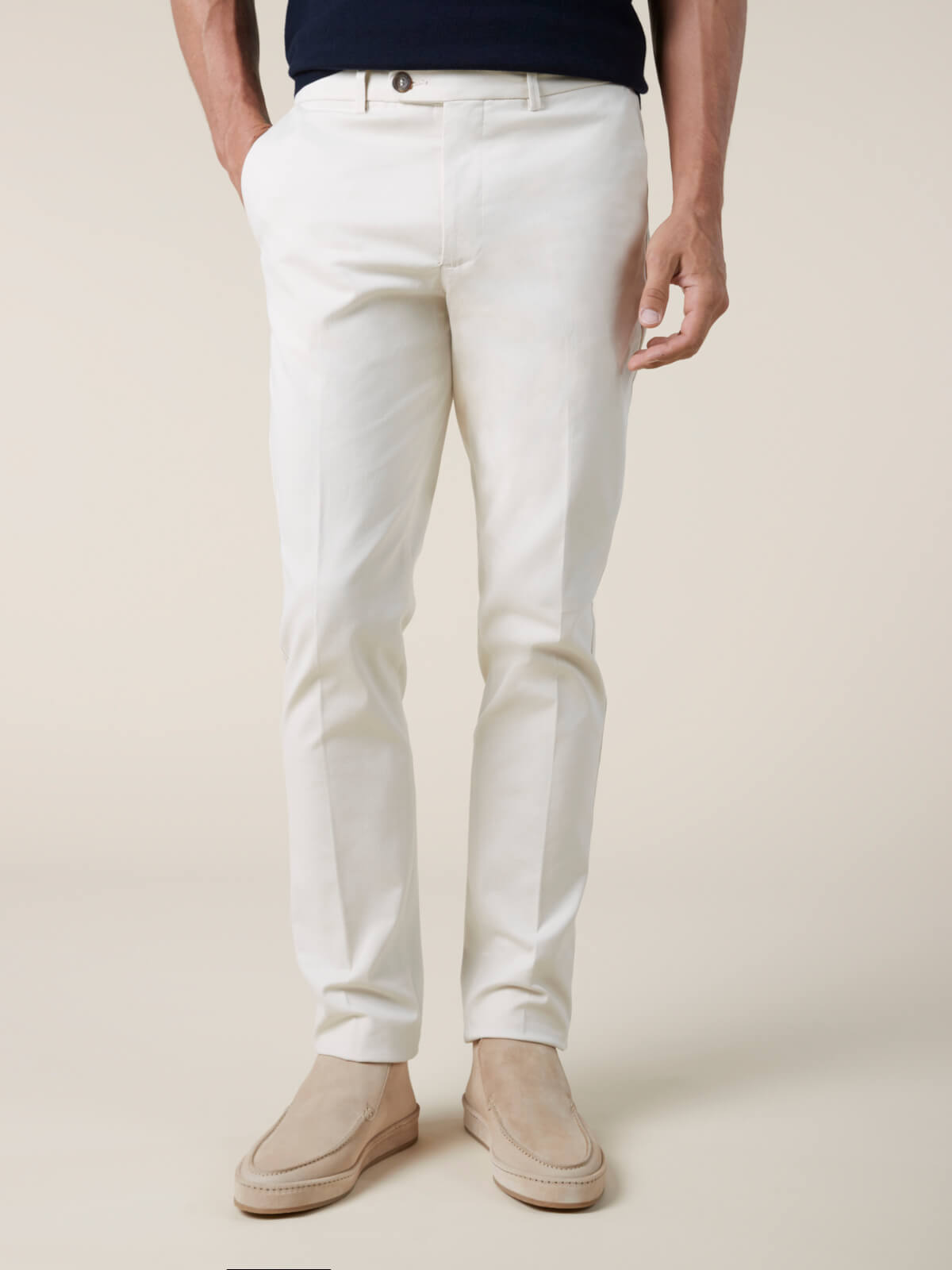 Beige Metropolitan Trousers