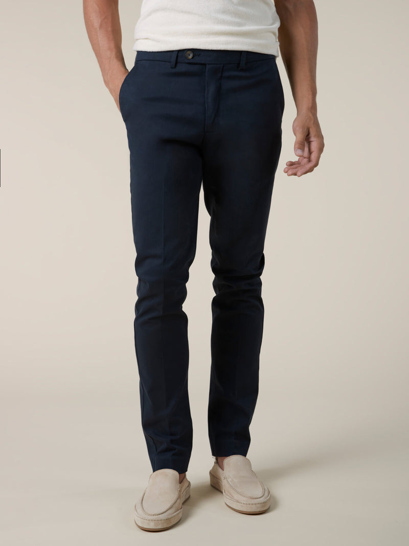 Navy Metropolitan Trousers