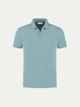 Petrol Buttonless Polo Shirt