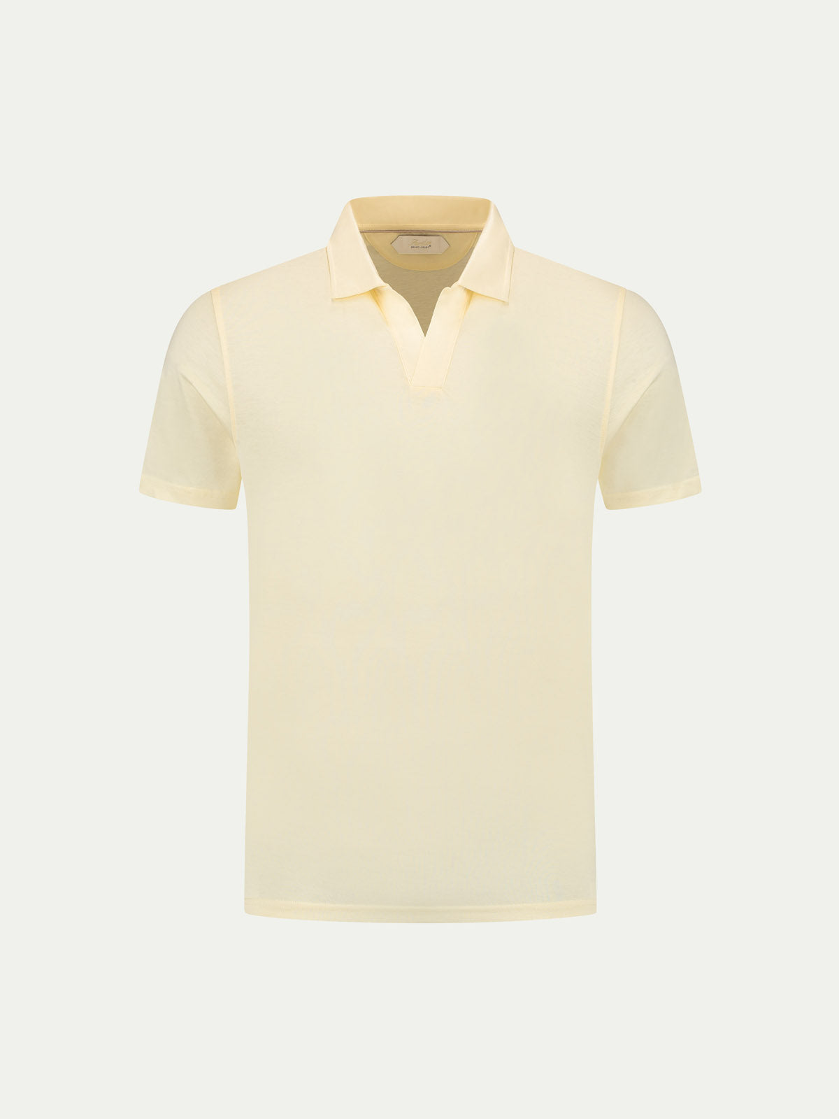 Aurélien | Vanilla Buttonless Polo Shirt