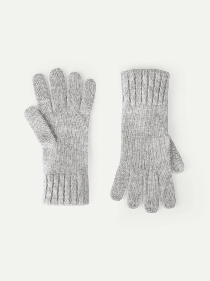 Light Grey Wintertime Gloves