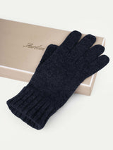 Navy Wintertime Gloves