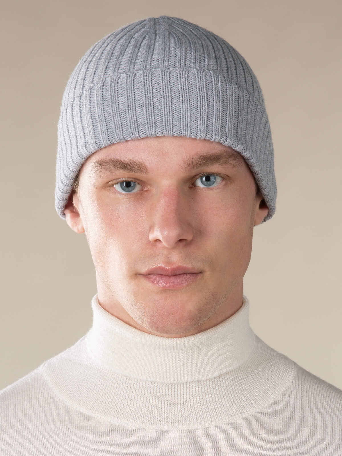 Extrafine Merino Hat Light Grey