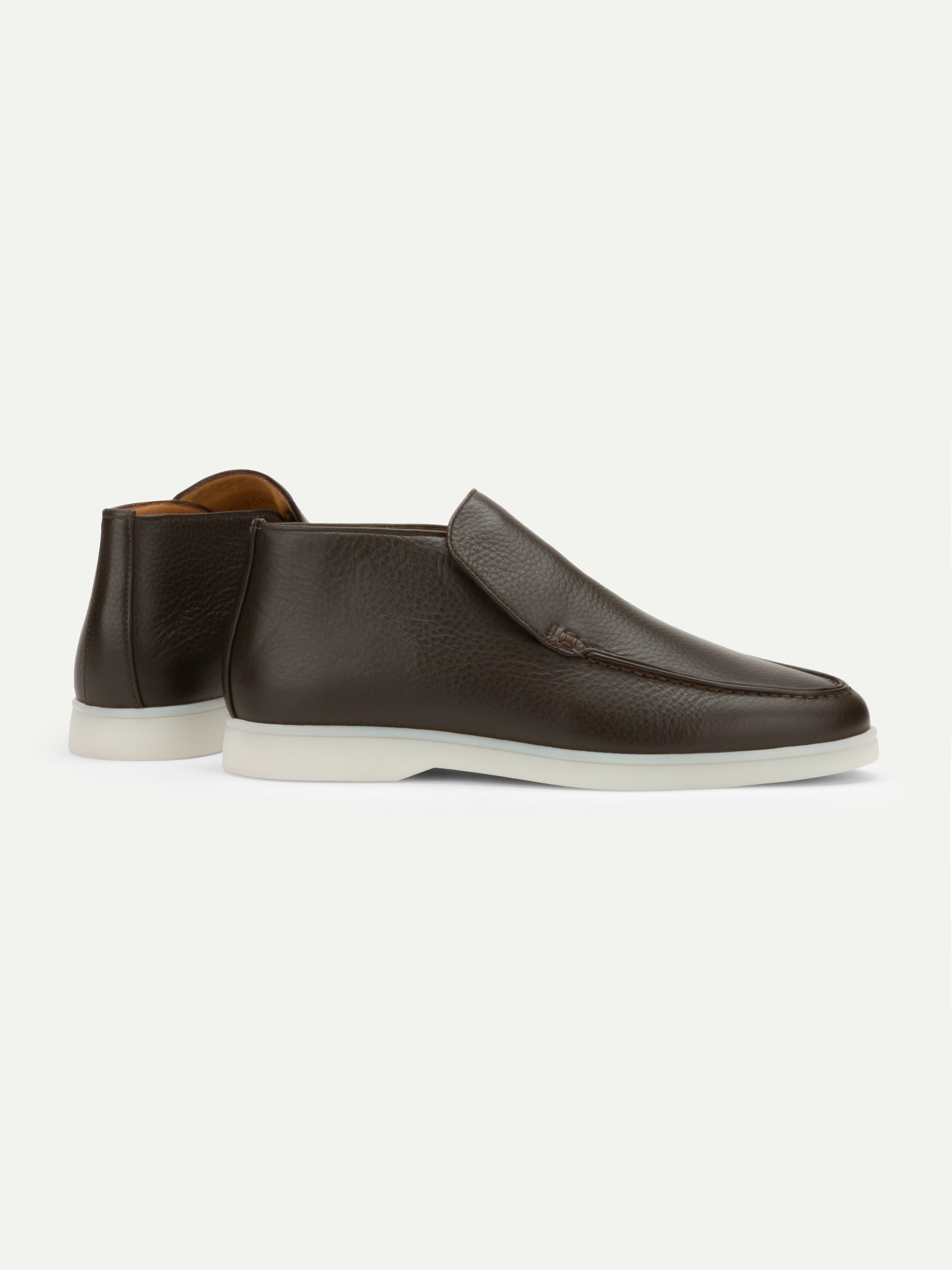 Lady Brown Grain City Loafer
