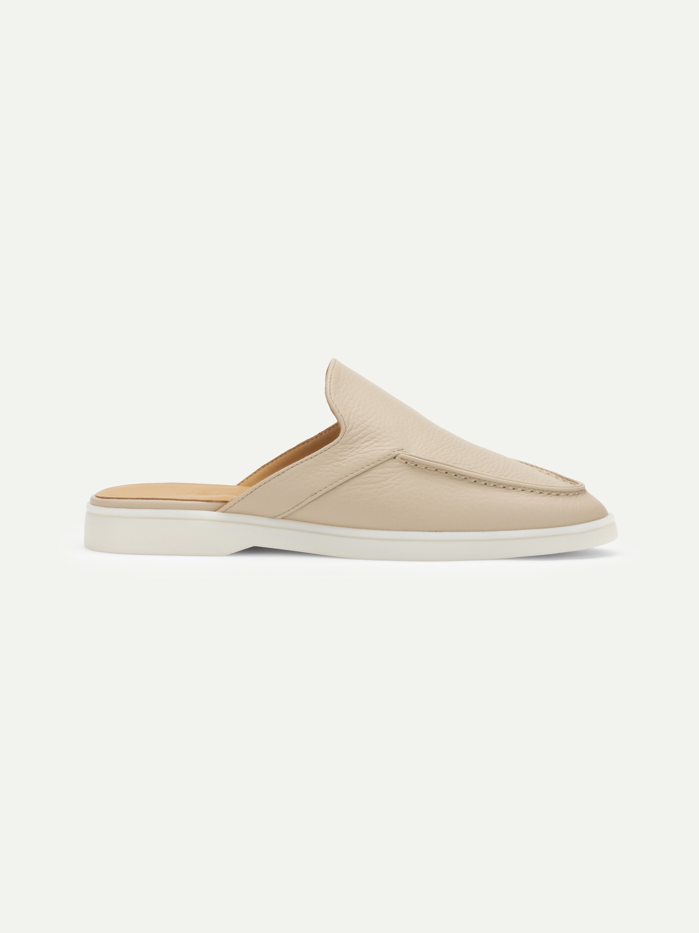 Lady Beige Grain Yacht Slipper