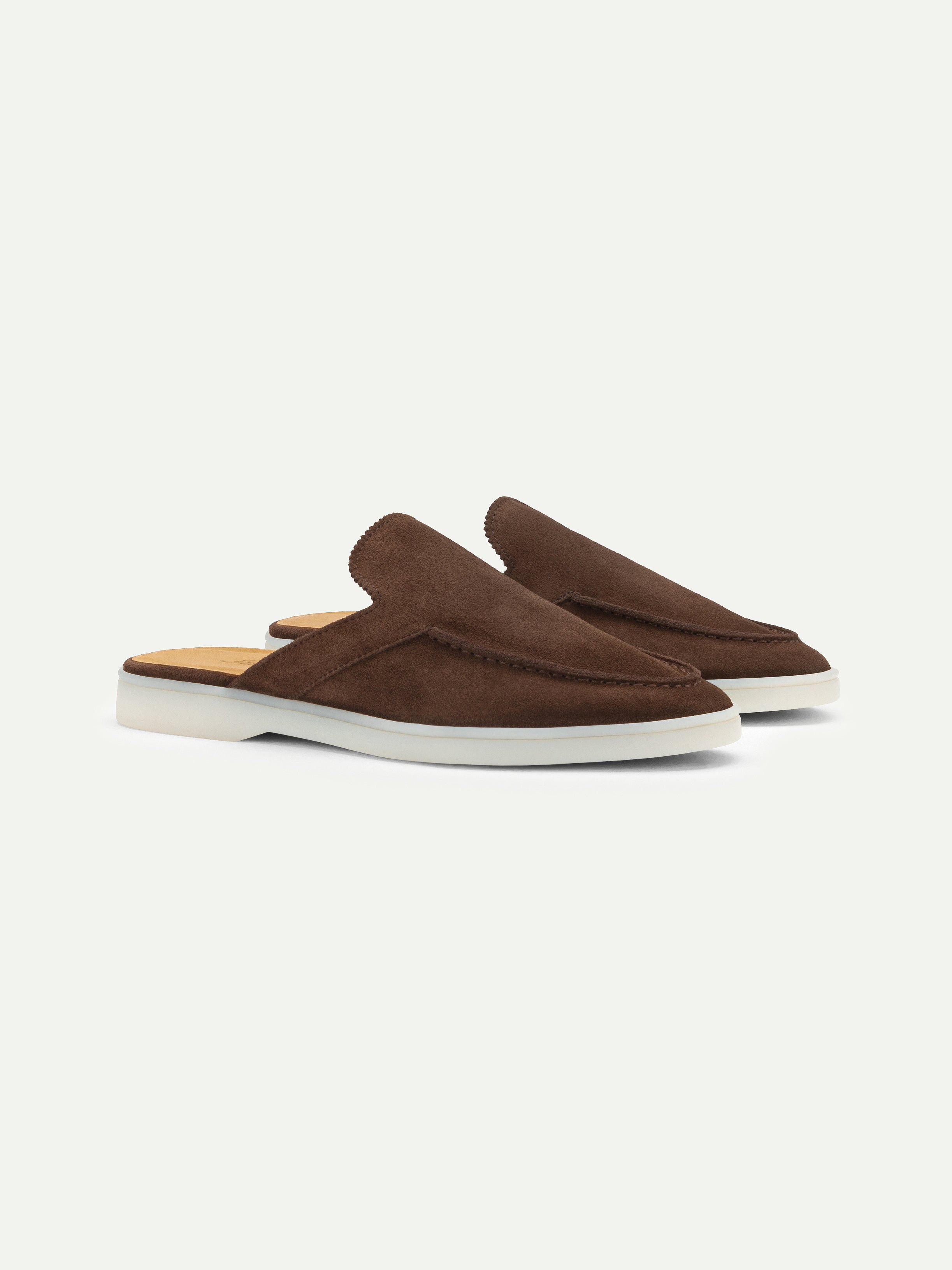 Aurélien | Black Suede Yacht Slipper for Women