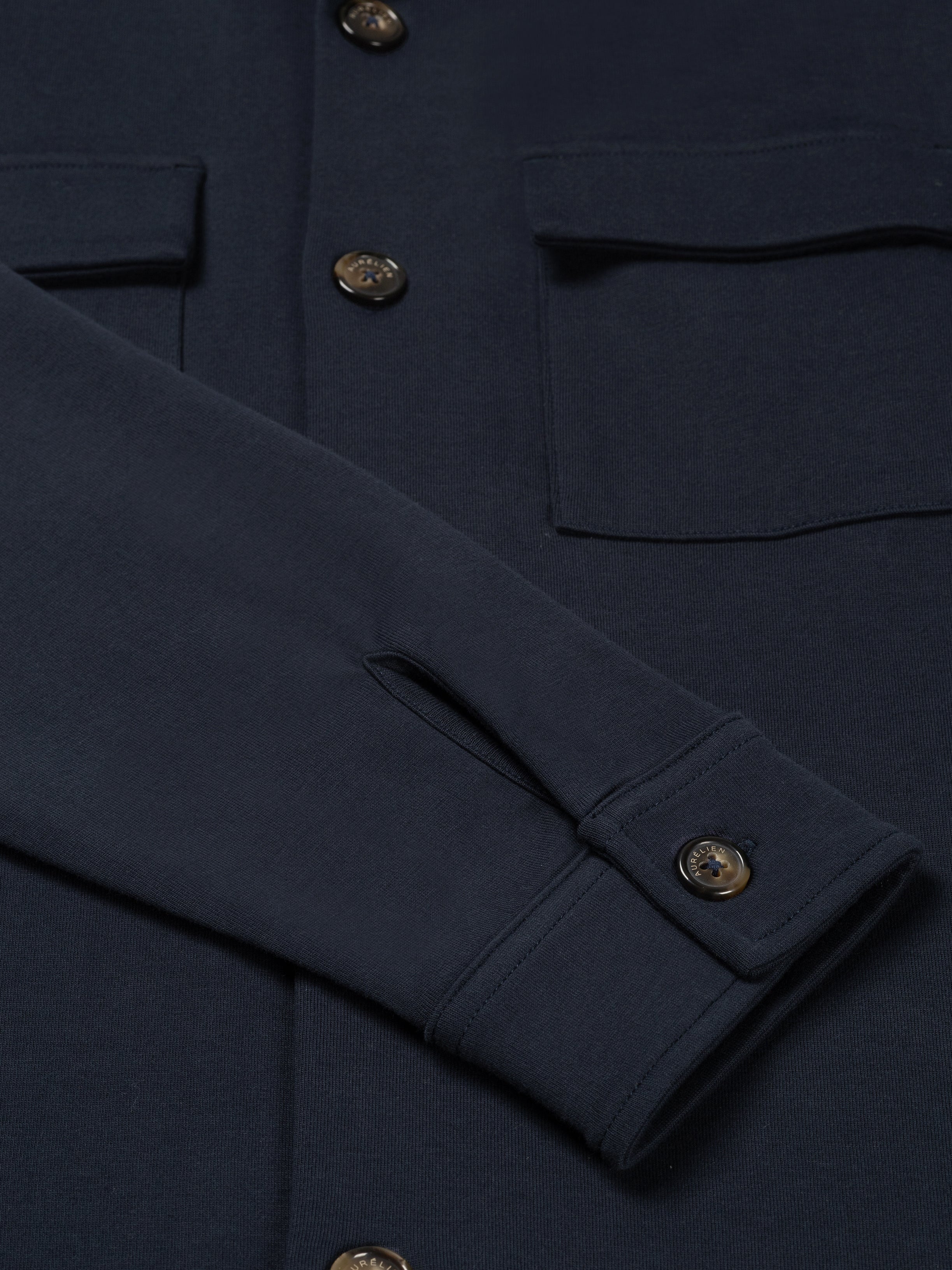 Navy Leisure Overshirt