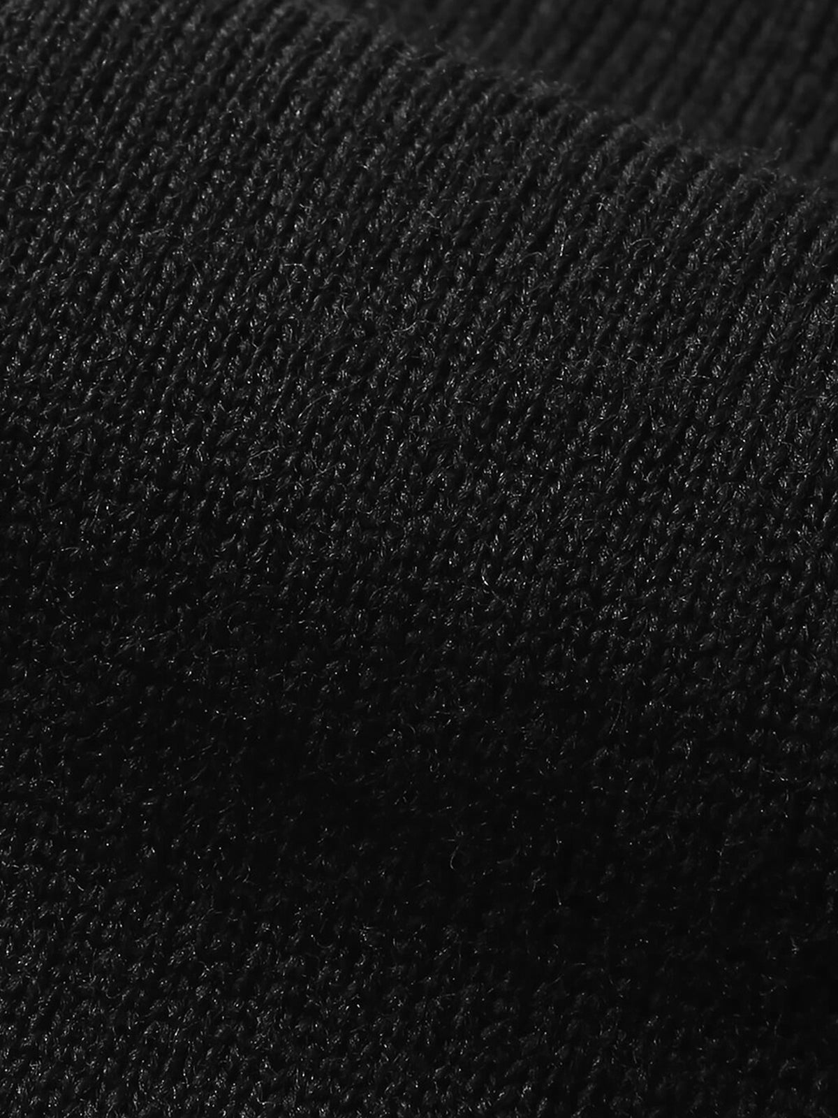 Extrafine Merino Zipper Vest Black