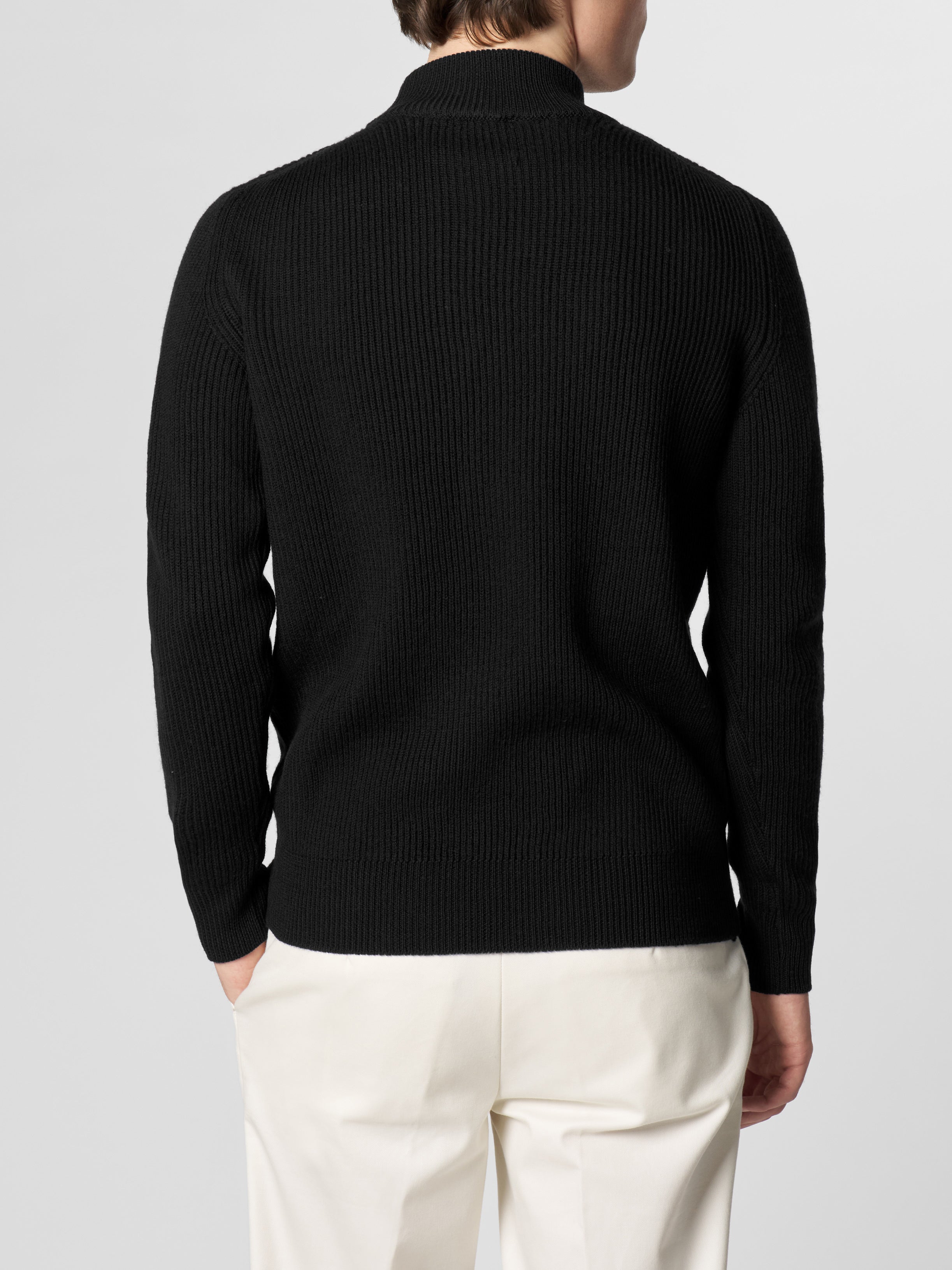 Costa Inglese Mockneck Black