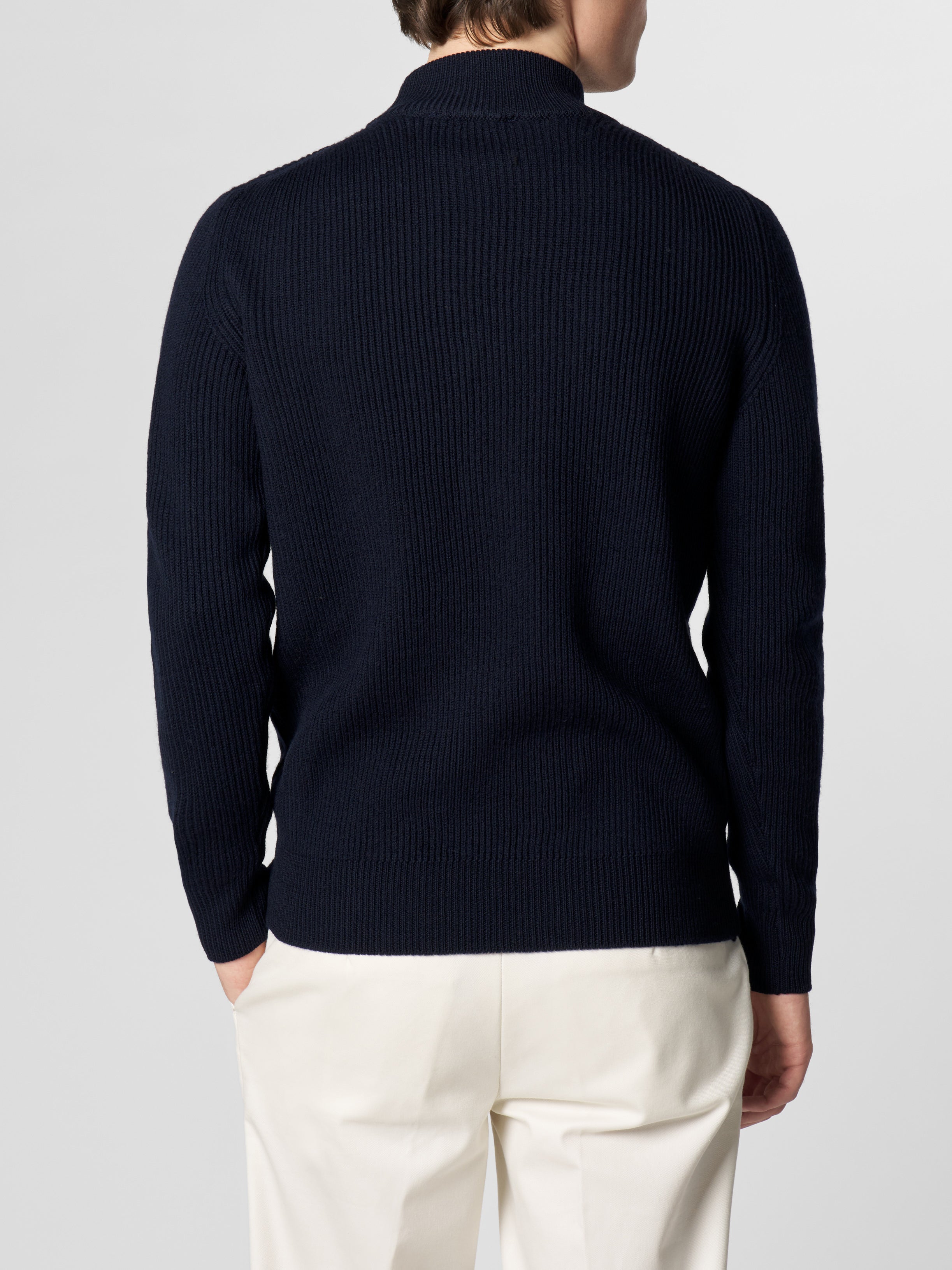 Costa Inglese Mockneck Navy