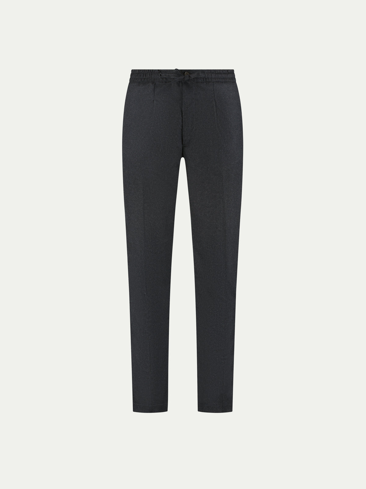 Charcoal Flannel Regent Trousers
