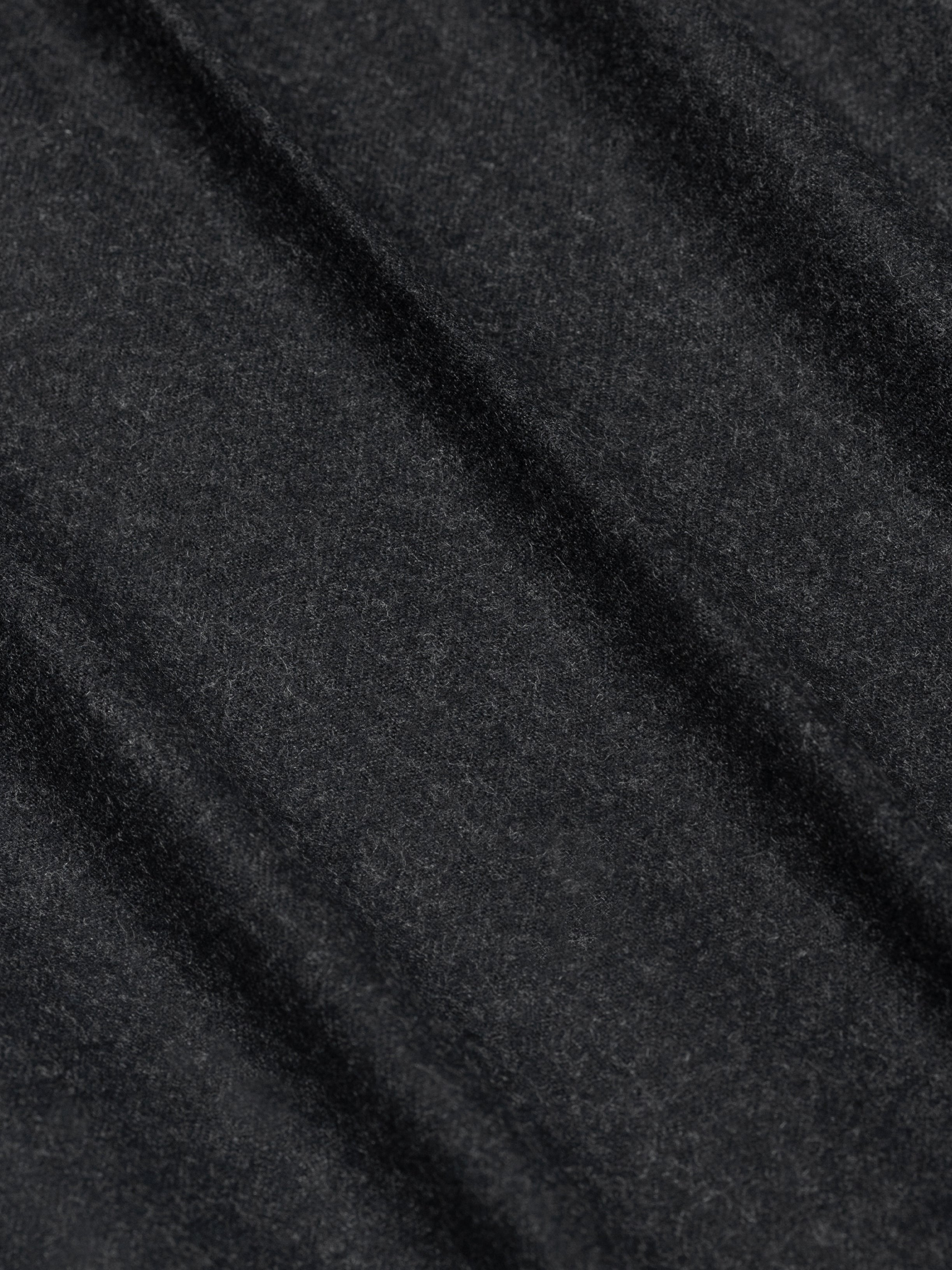 Charcoal Flannel Regent Trousers