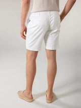 Ivory Cotton Seaside Shorts