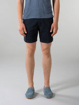 Navy Cotton Seaside Shorts