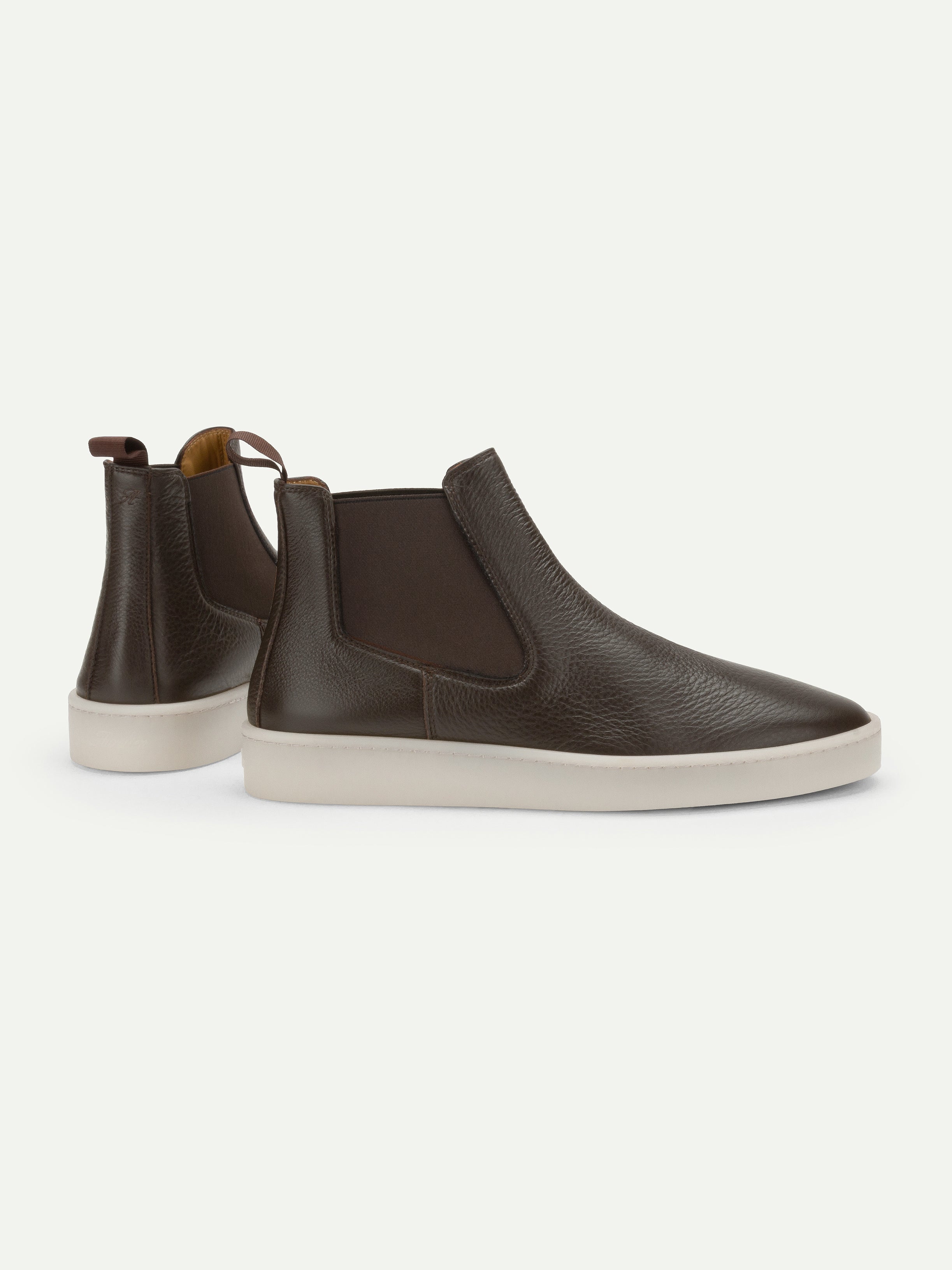 て*ぃ様 SHIUN GRAIN CHELSEA BOOTS 41 Aurélien | Brown Grain Urban Chelsea