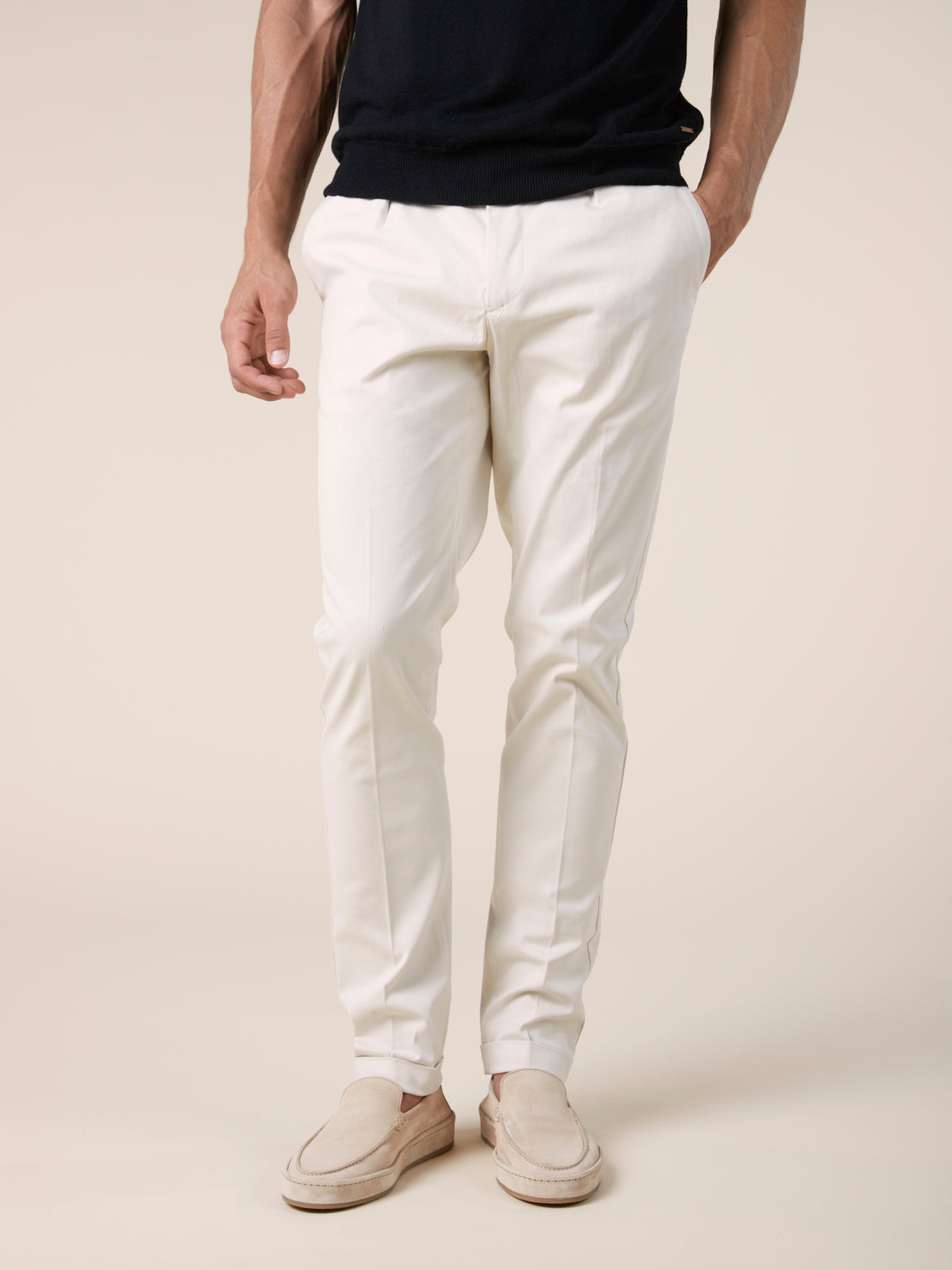 Beige Urban Trousers