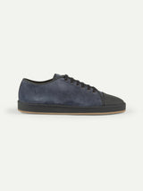 Steel Blue Voyager Cap-toe Sneaker