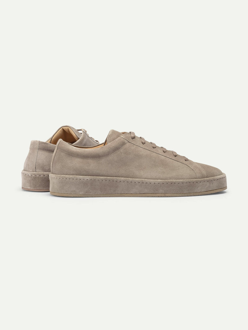 Aurélien | Light Grey Suede Voyager Sneaker