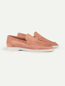 Dusty Pink Yacht Loafers