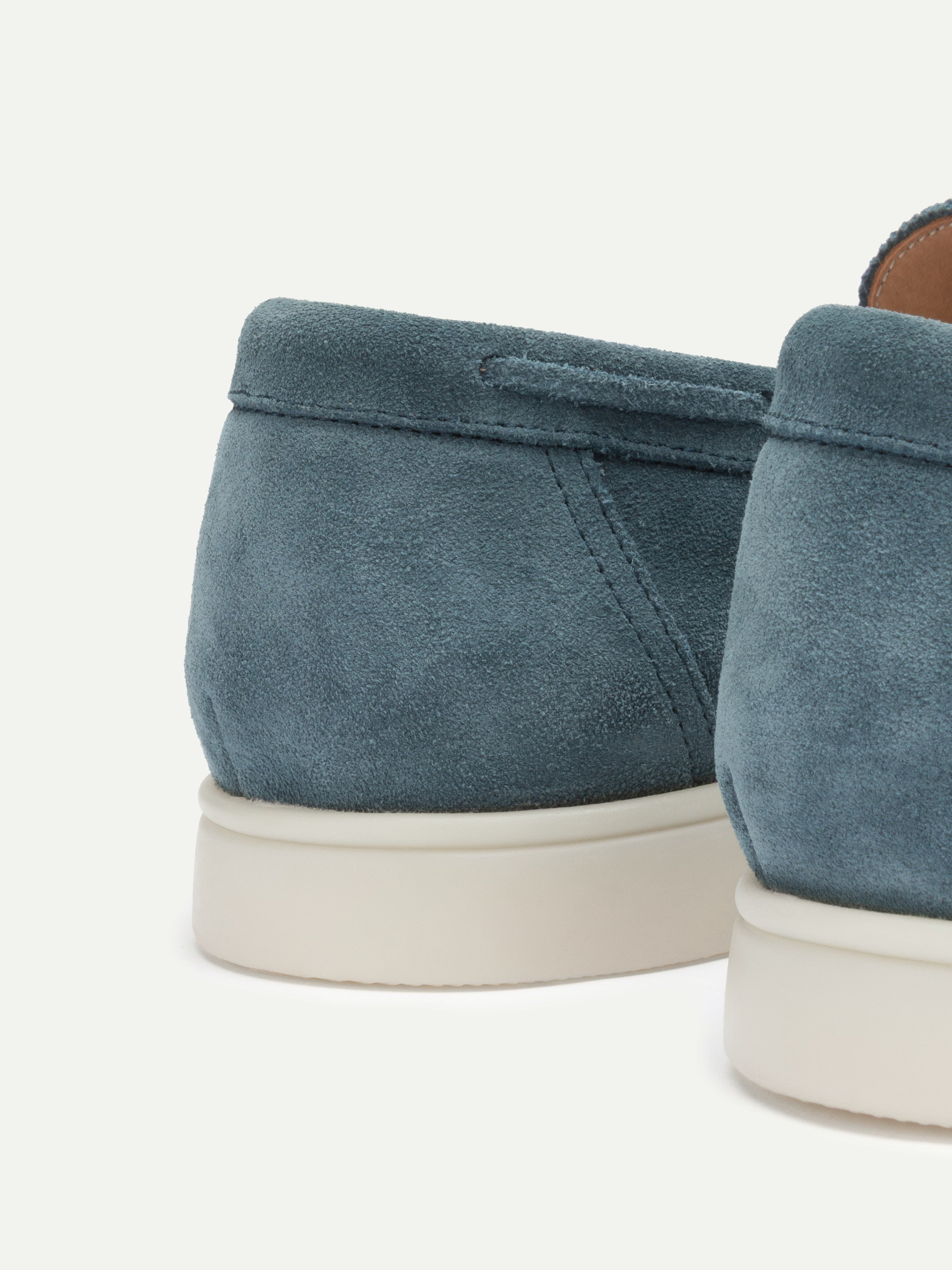 Aurélien | Sea Green Suede Yacht Loafer