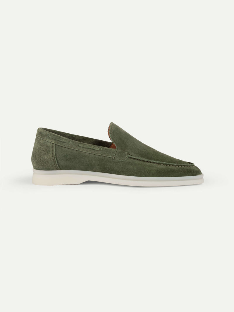 Lady Green Yacht Loafers