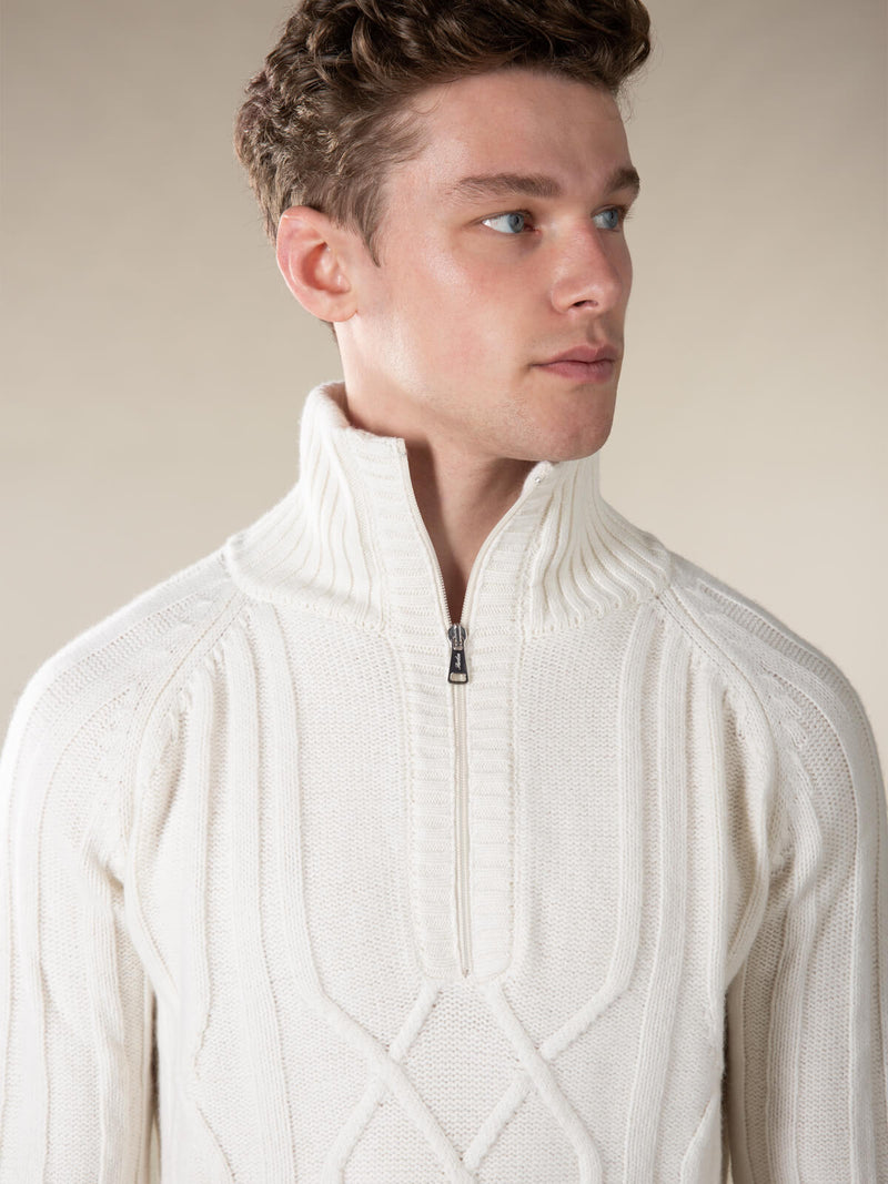 Ivory Wintertime Sweater