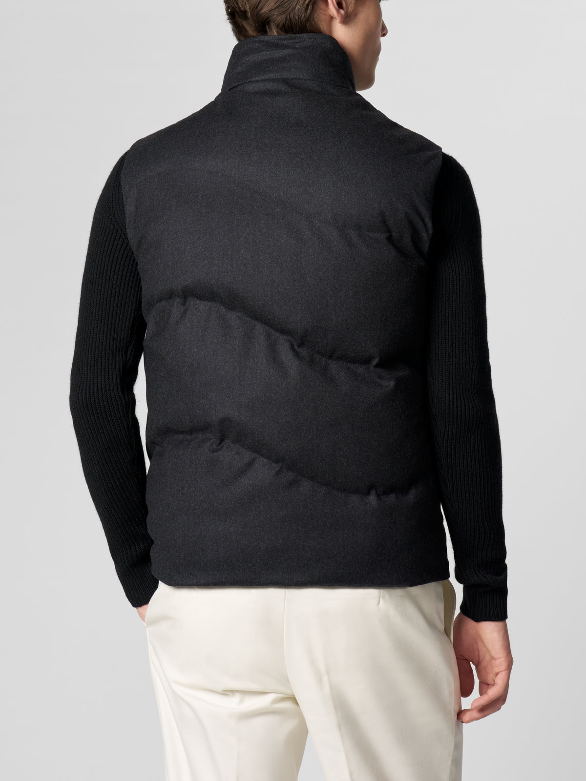 Charcoal Wave Bodywarmer