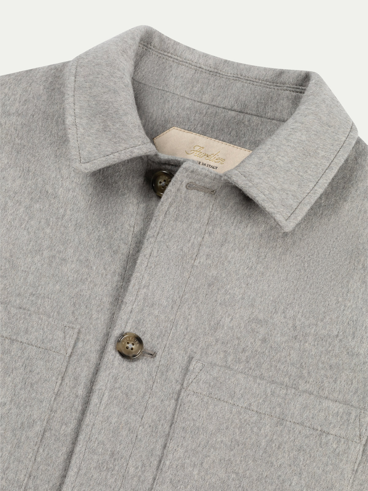 Light Grey Overshirt