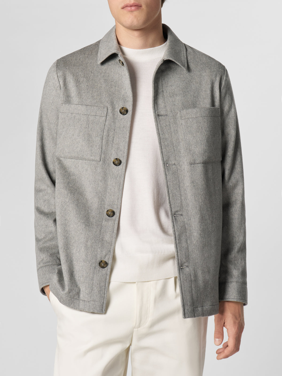 Light Grey Overshirt