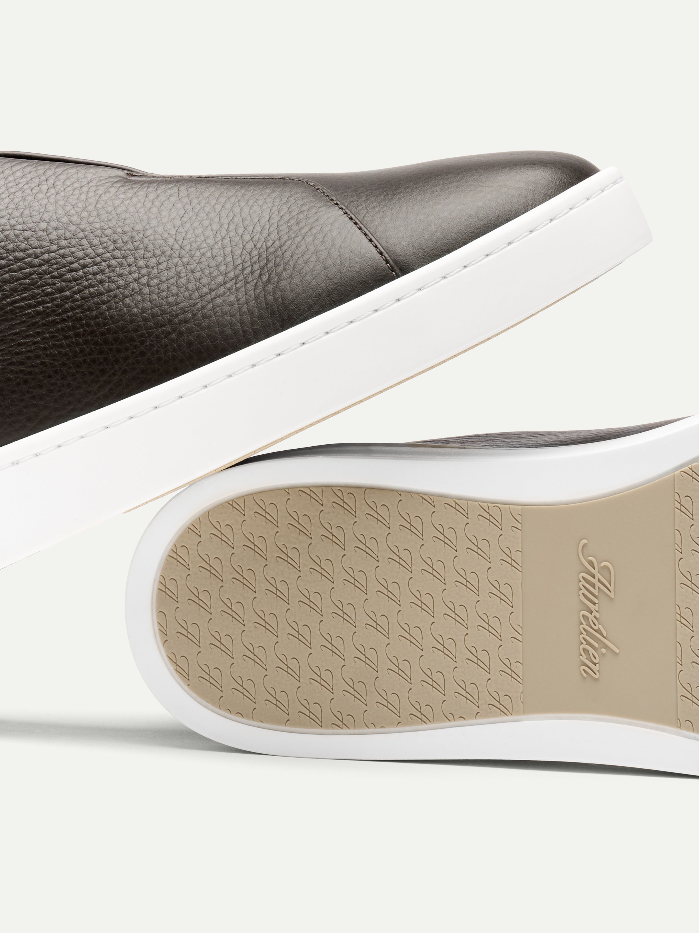 Brown AUR3 Sneaker Fur