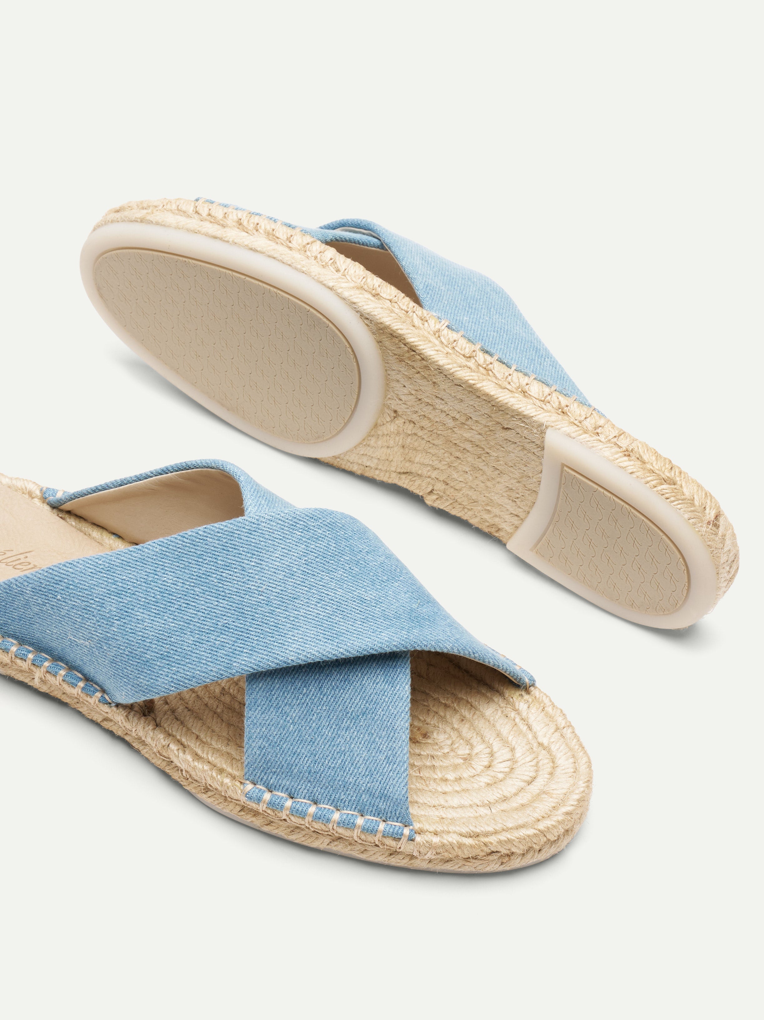 Light Blue Denim Beachside Sandal