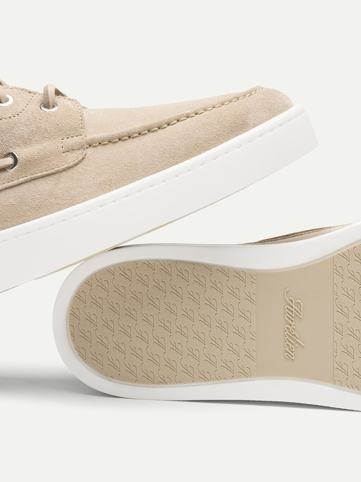 Light Beige Boat Sneaker