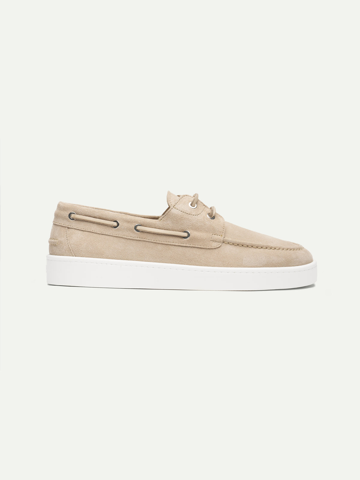 Light Beige Boat Sneaker