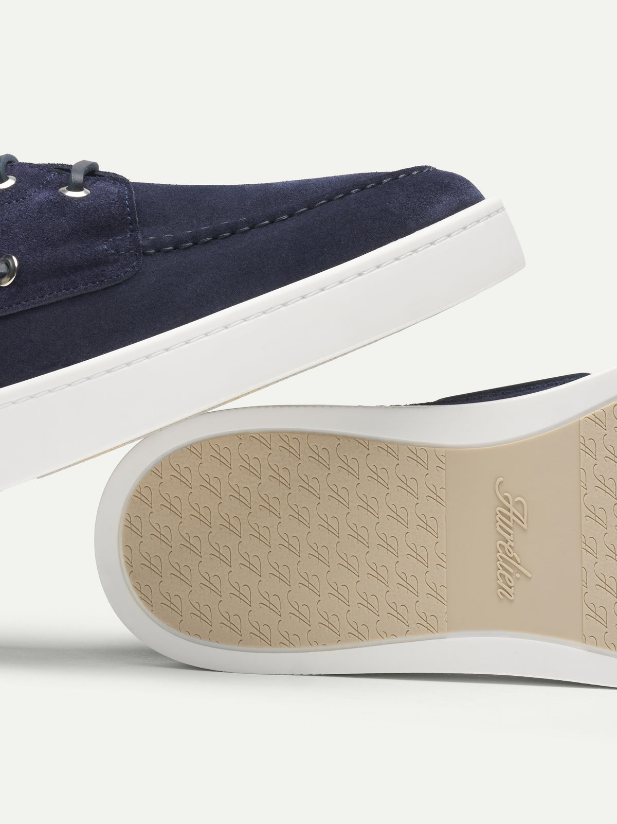 Navy Boat Sneaker