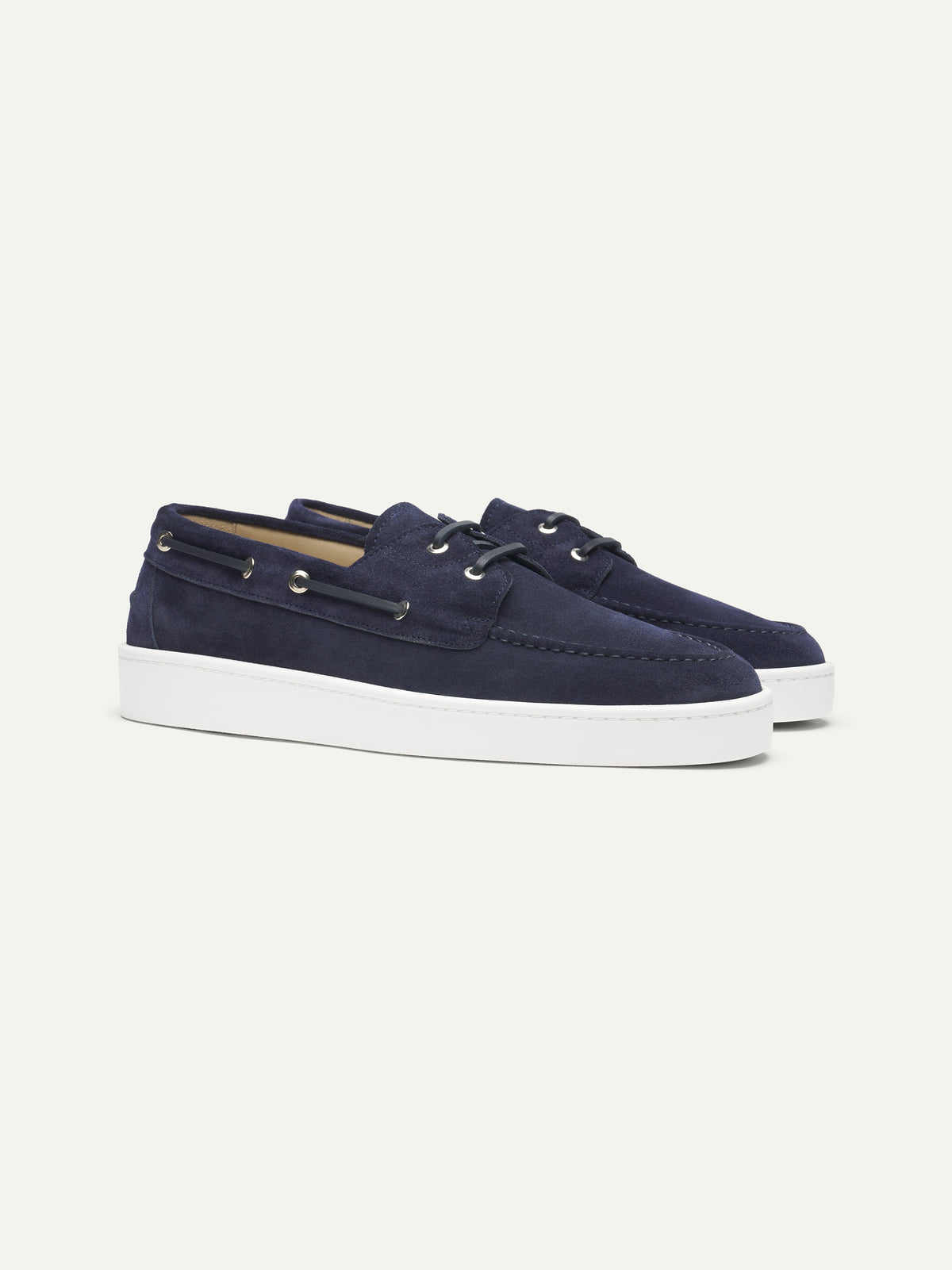 Navy Boat Sneaker