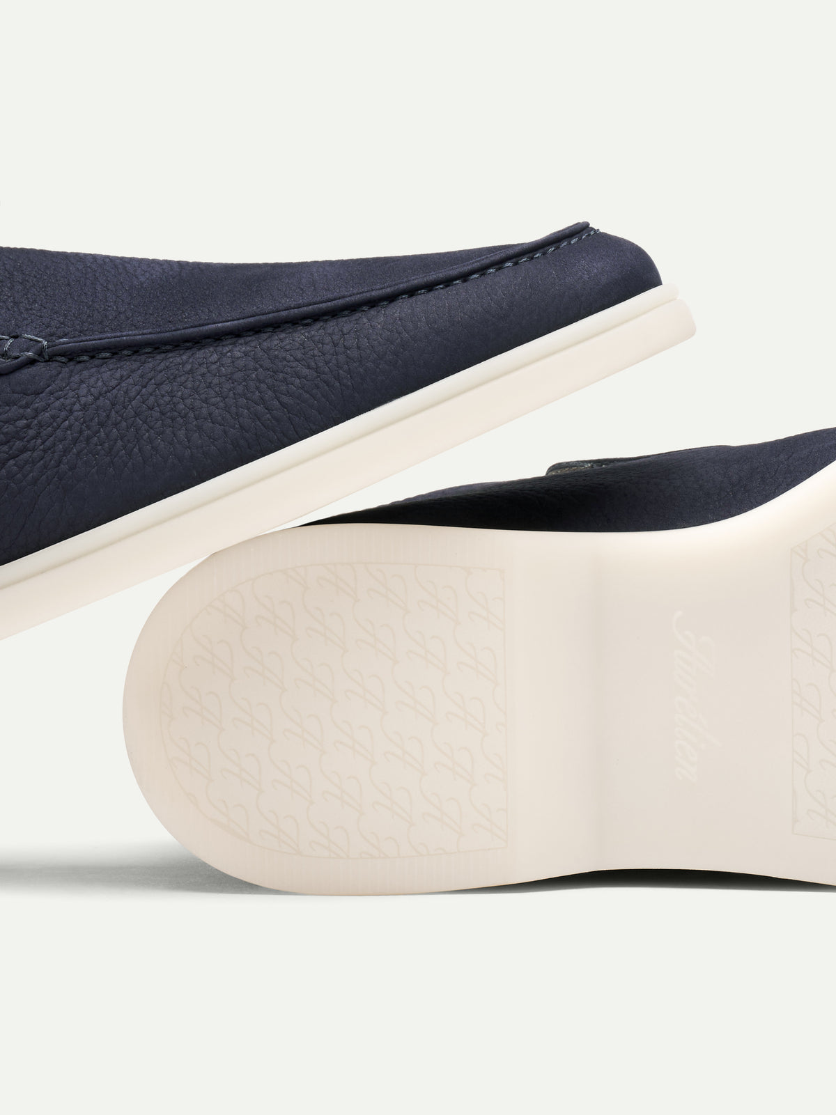 Navy Nubuck City Loafer