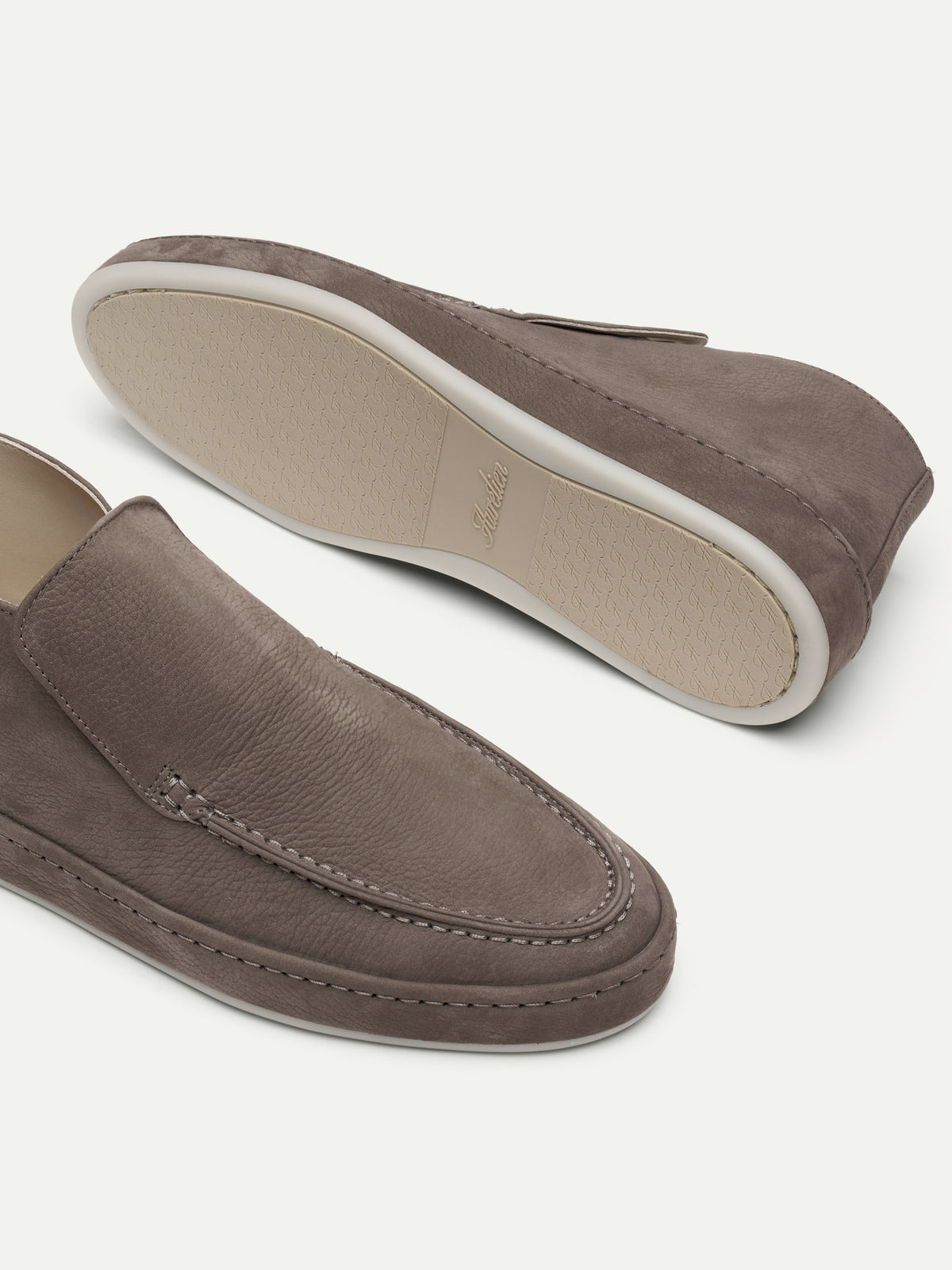 Ash Grey Nubuck Voyager City Loafer