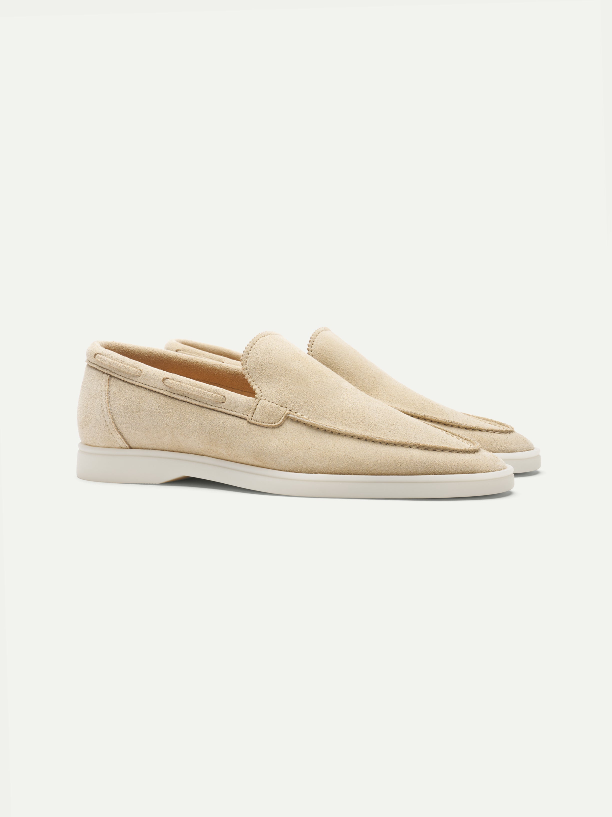 Sand Beige Yacht Loafers