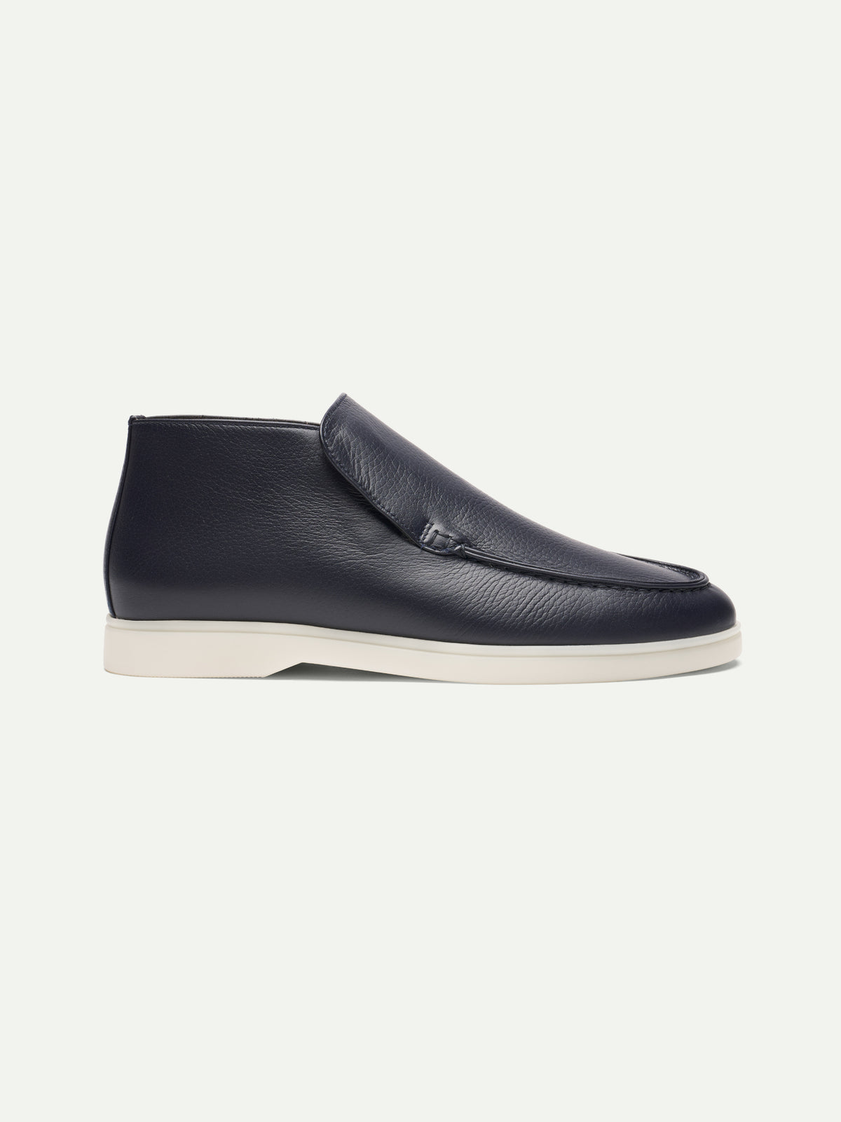 Lady Navy Grain City Loafer