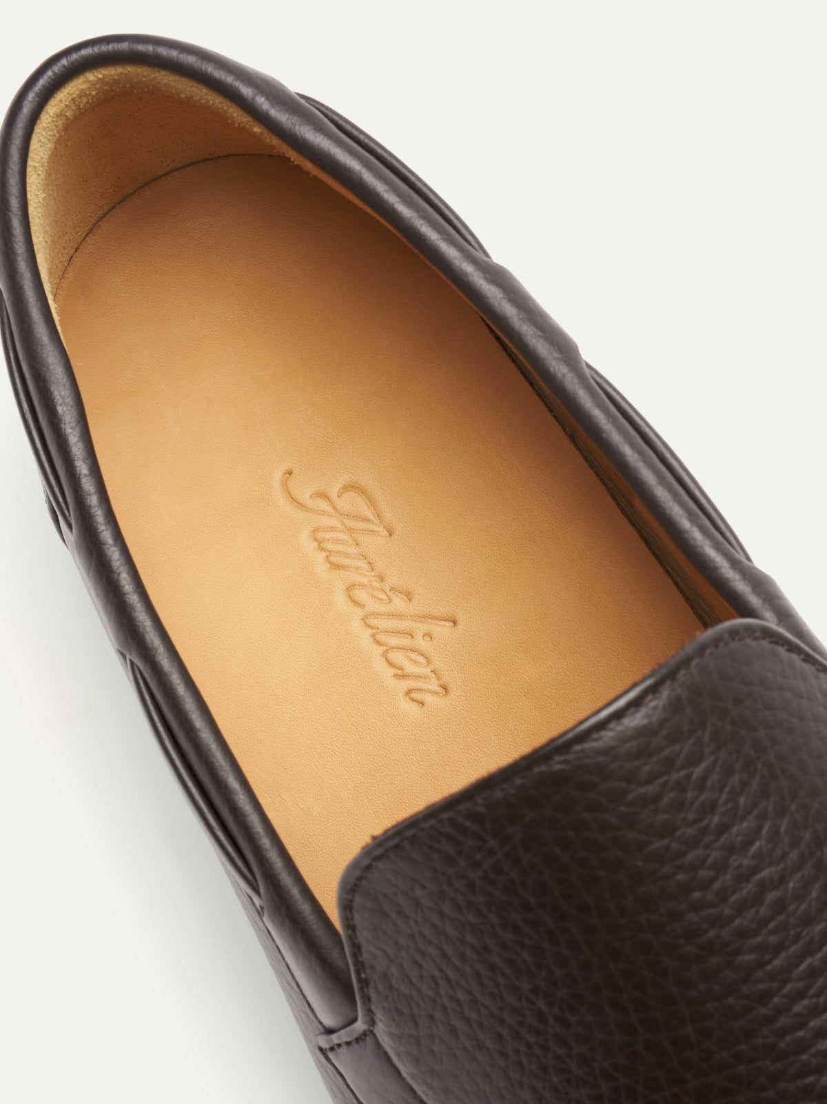 Lady Brown Grain Yacht Loafers
