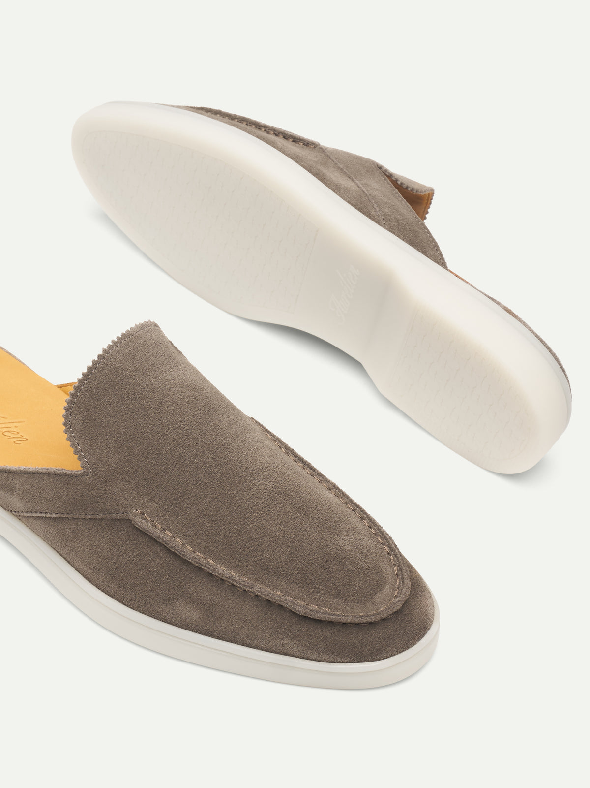 Lady Ash Grey Yacht Slipper