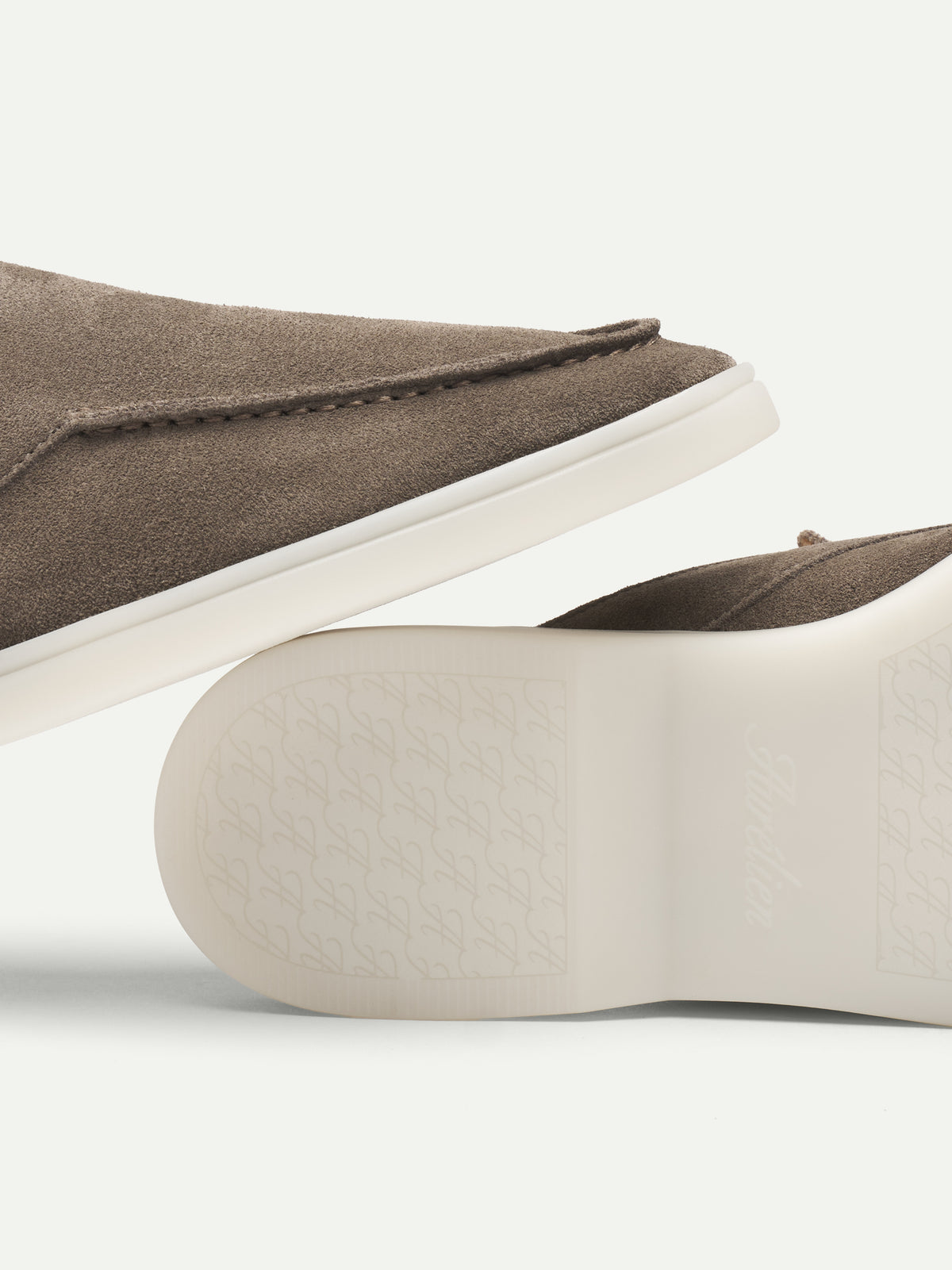 Lady Ash Grey Yacht Slipper