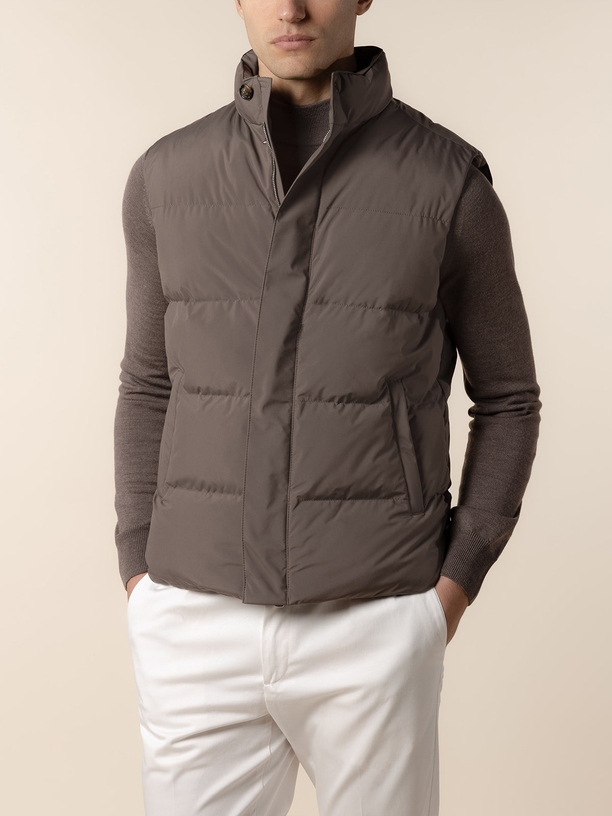 Ash Grey AUR1 Body Warmer